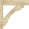 Ekena Millwork Olympic Block Rough Sawn Outlooker, Douglas Fir, 6"W x 24"D x 24"H OUT06X24X24OLY05RDF - alternate 3